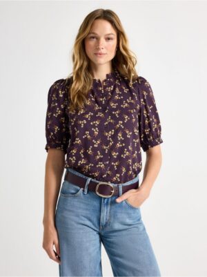 Short-sleeved blouse - 3007413-6940
