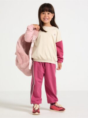 Joggers with brushed inside - 3007587-2256