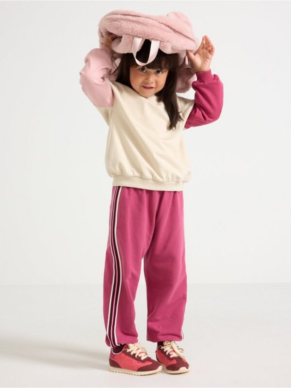 Joggers with brushed inside - 3007587-2256