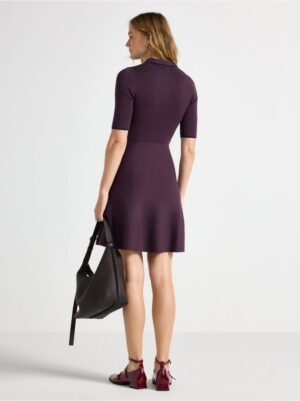 Fine-knit mini dress - 3007705-6940