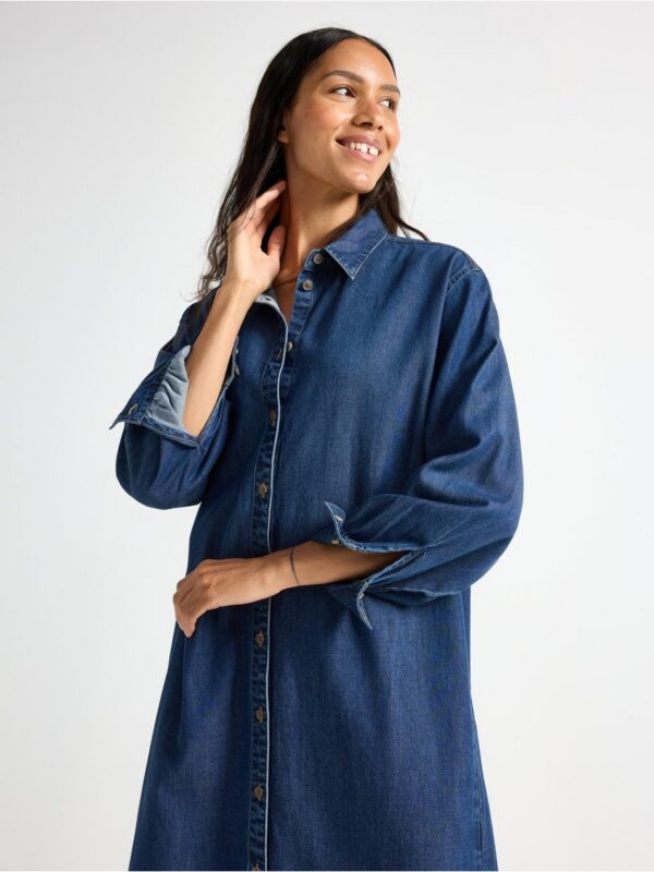 Midi shirt dress - 3008051-822