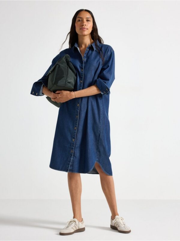 Midi shirt dress - 3008051-822
