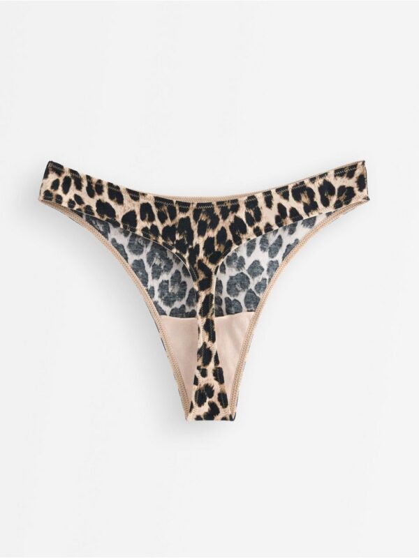 Thong with low waist - 3008235-4716