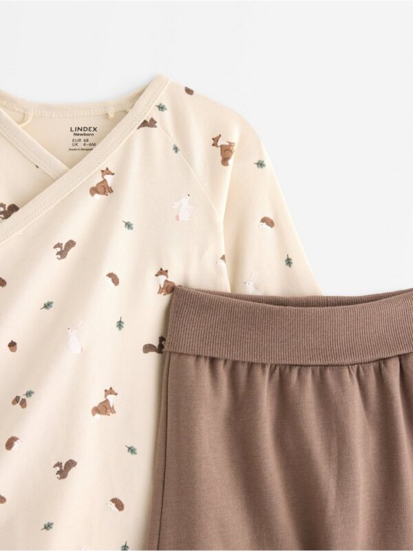 Set - bodysuit and joggers - 3008260-9849