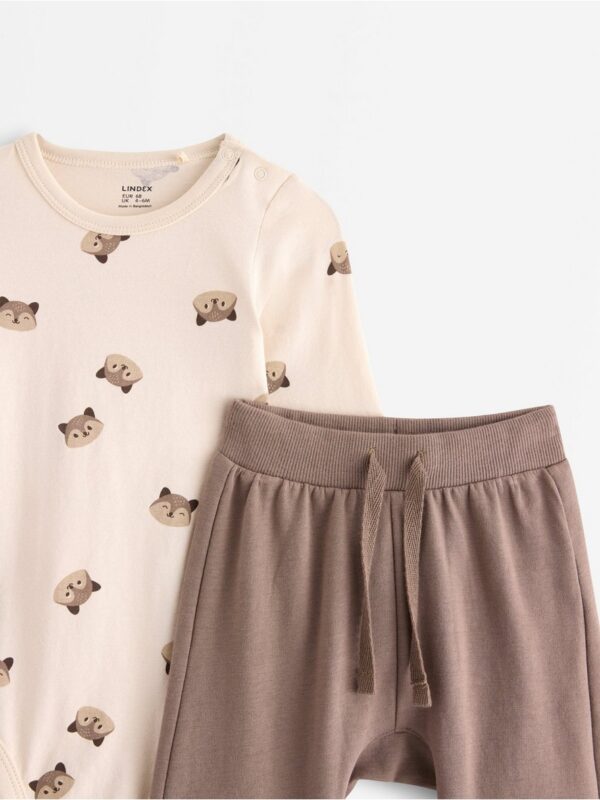 Set - bodysuit and joggers - 3008335-1230
