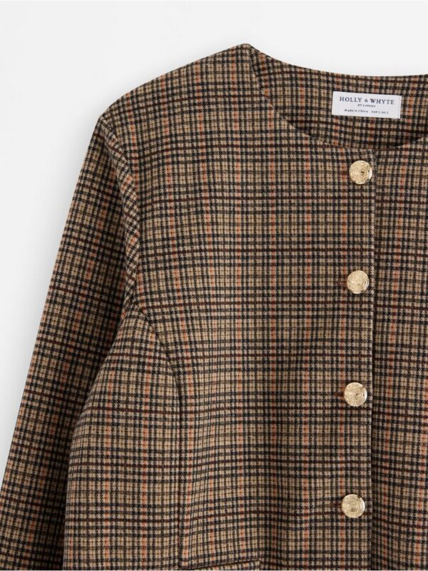 Checked jacket - 3008712-9609