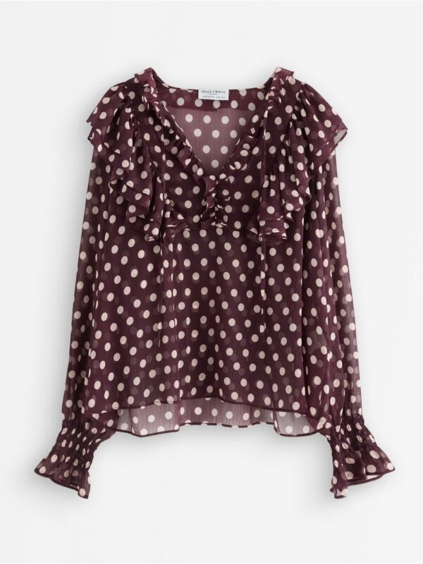Long-sleeved blouse - 3008956-7268