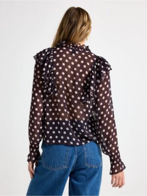 Long-sleeved blouse - 3008956-7268