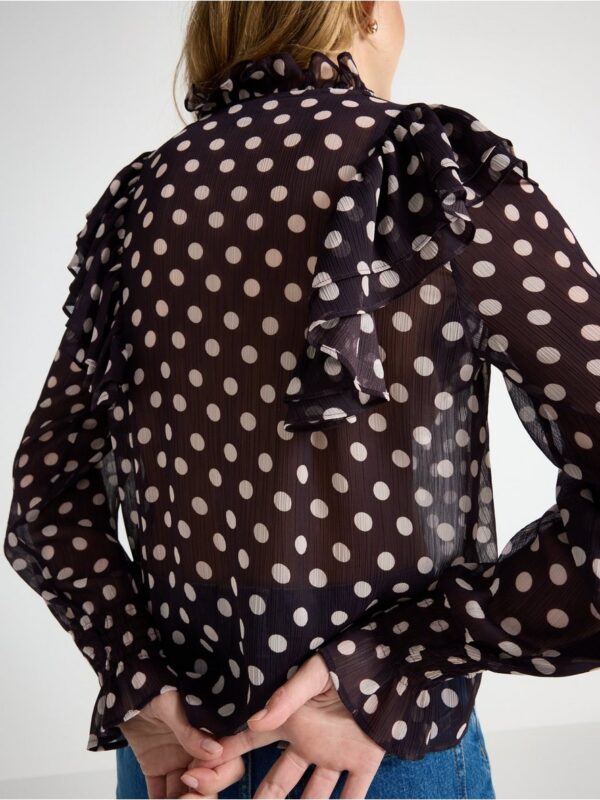 Long-sleeved blouse - 3008956-7268