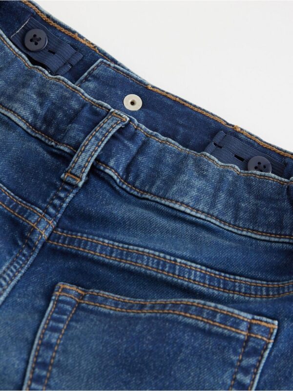 STAFFAN Straight leg jeans in denim jersey - 8688464-822