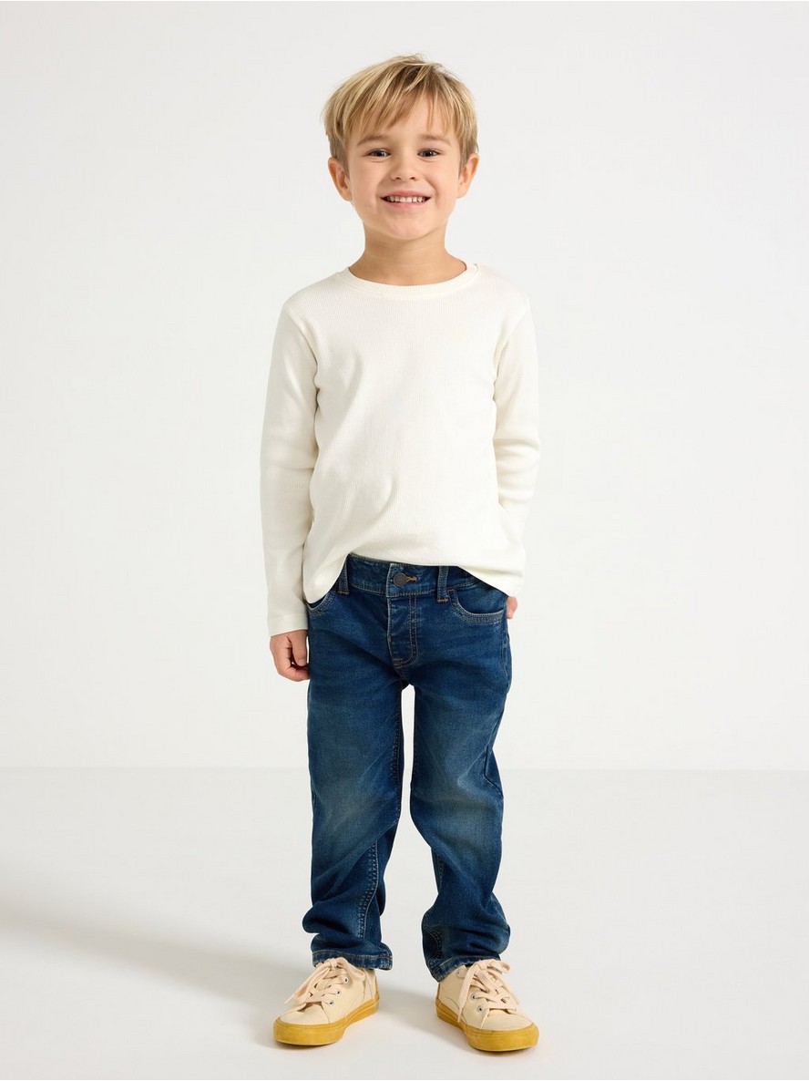 Pantalone – STAFFAN Straight leg jeans in denim jersey