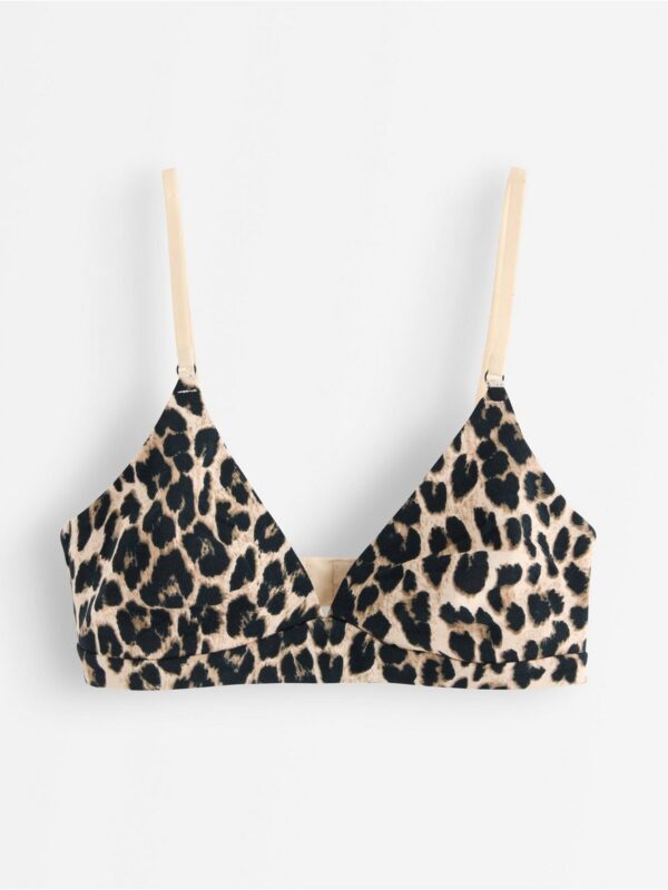Soft bra in cotton - 8700596-4716