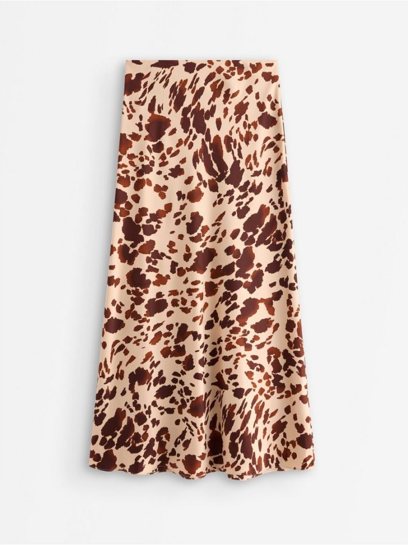 Suknja - Maxi skirt in satin - 3000038-9602