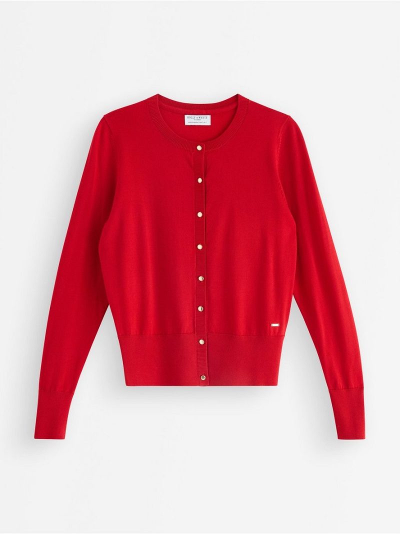 Fine-knit cardigan - 3000084-8668