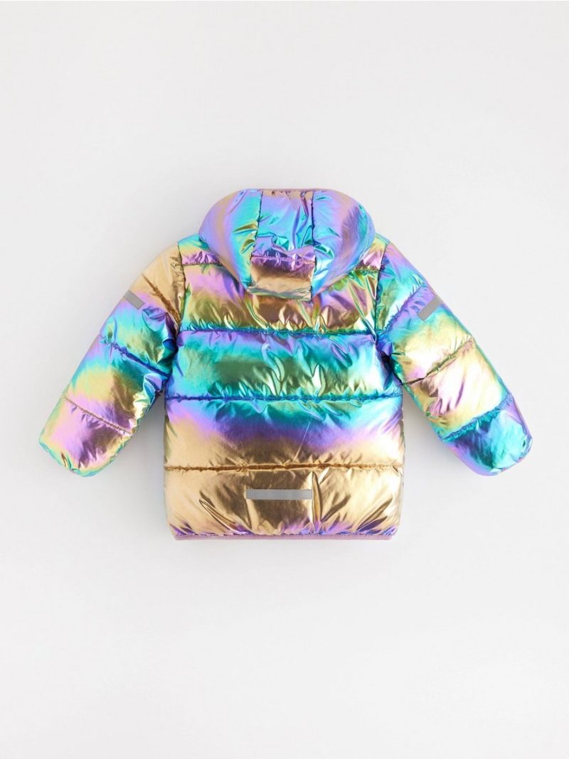 Glossy padded jacket - 3000708-7173