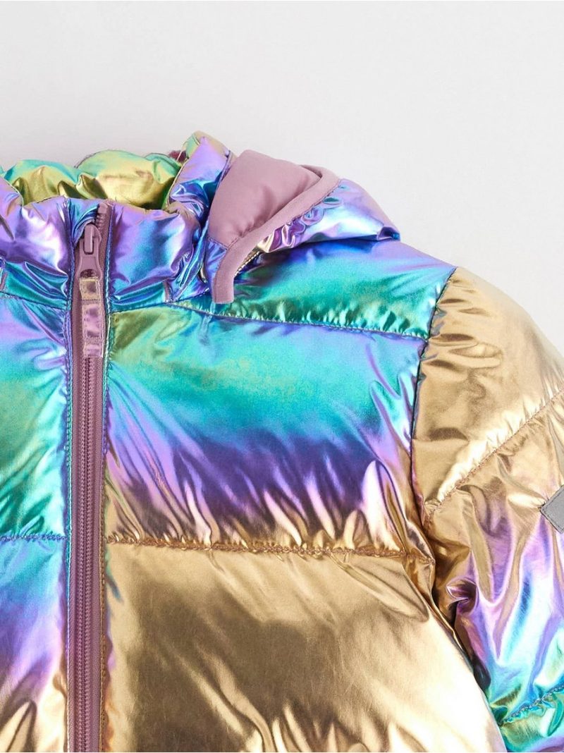 Glossy padded jacket - 3000708-7173