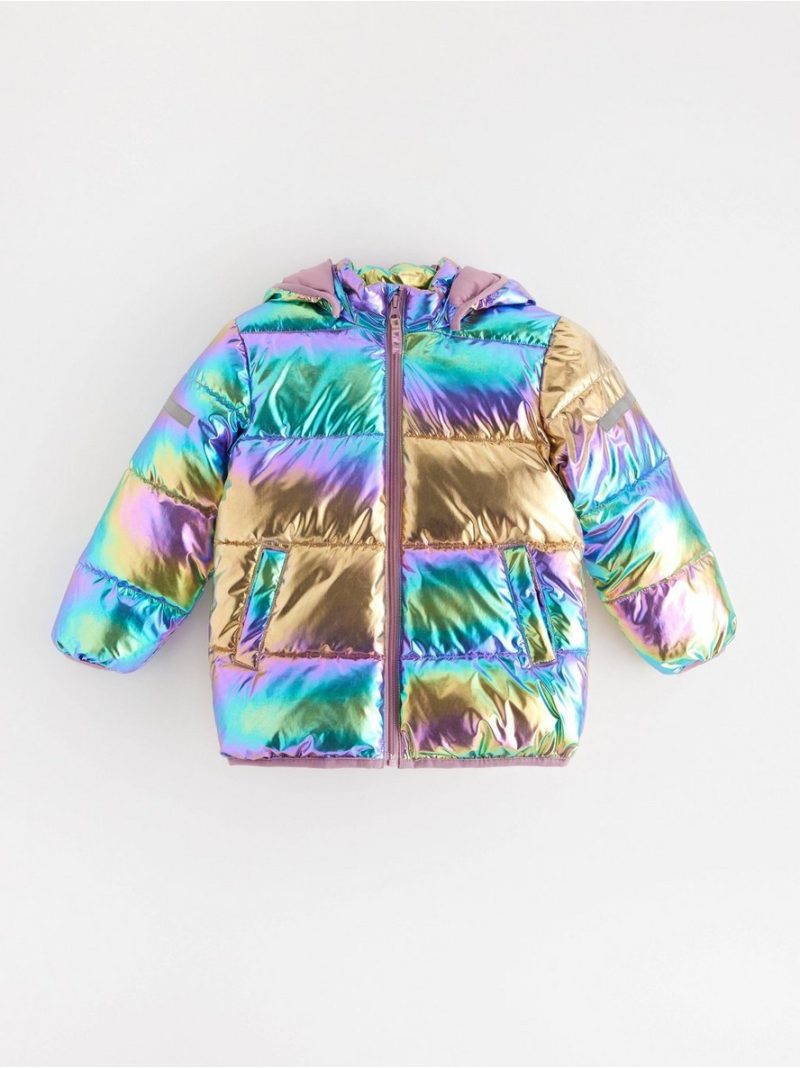 Glossy padded jacket - 3000708-7173