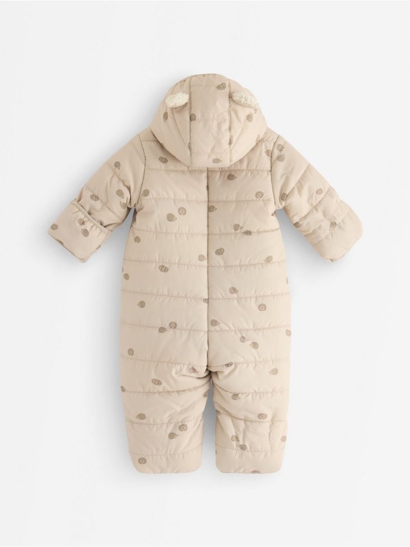 Water repellent padded snowsuit - 3000729-7704