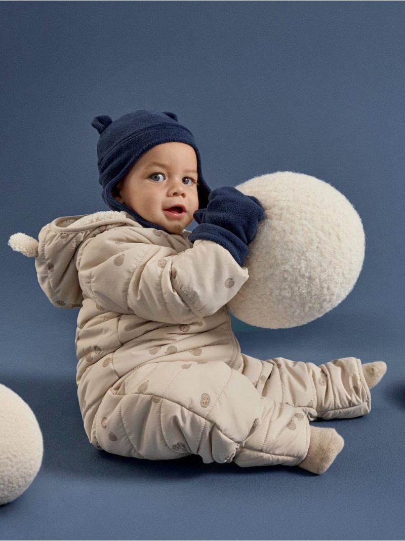 Water repellent padded snowsuit - 3000729-7704