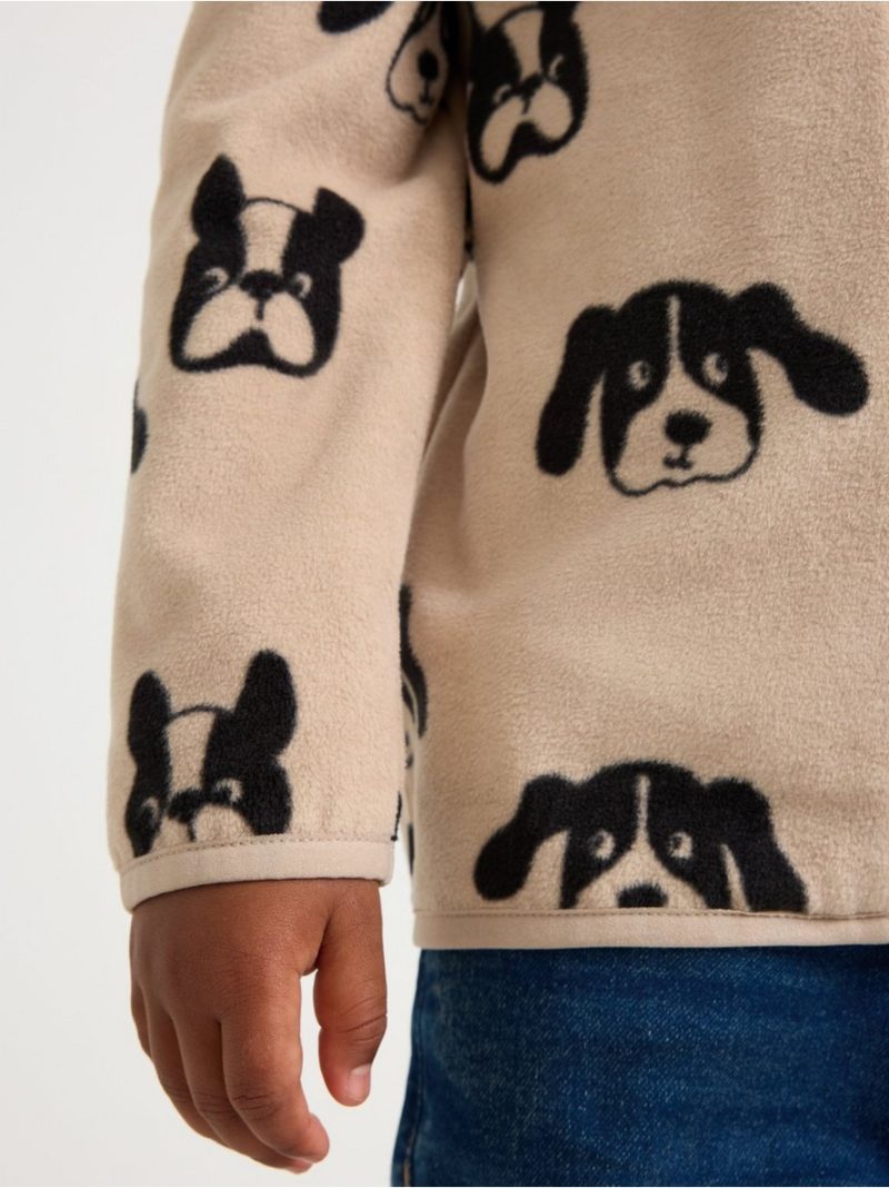 Jacket in microfleece - 3000738-6402