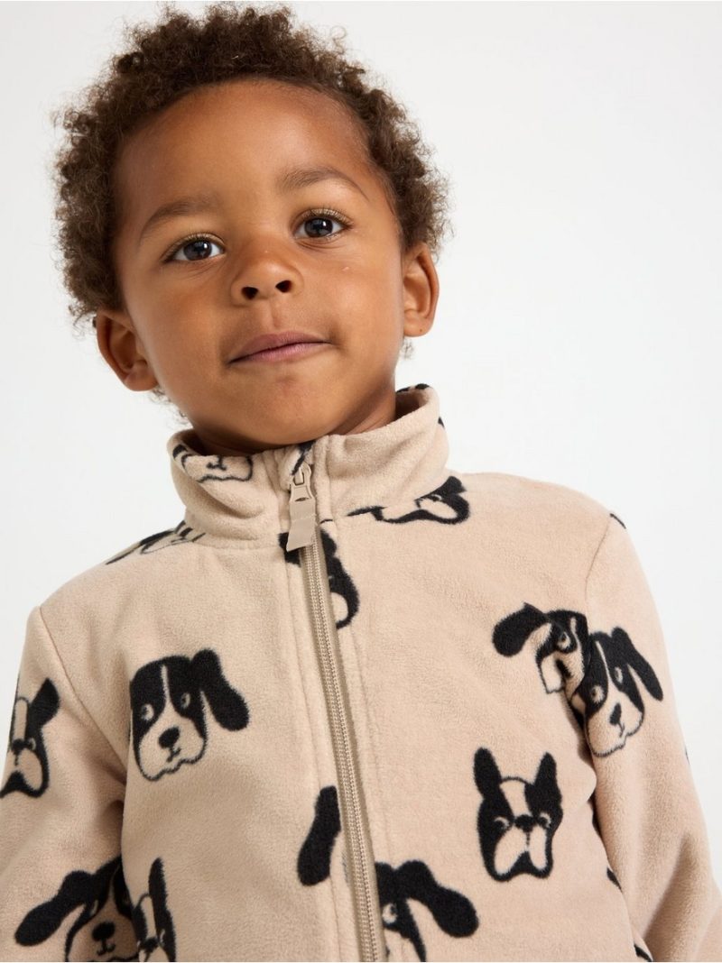 Jacket in microfleece - 3000738-6402