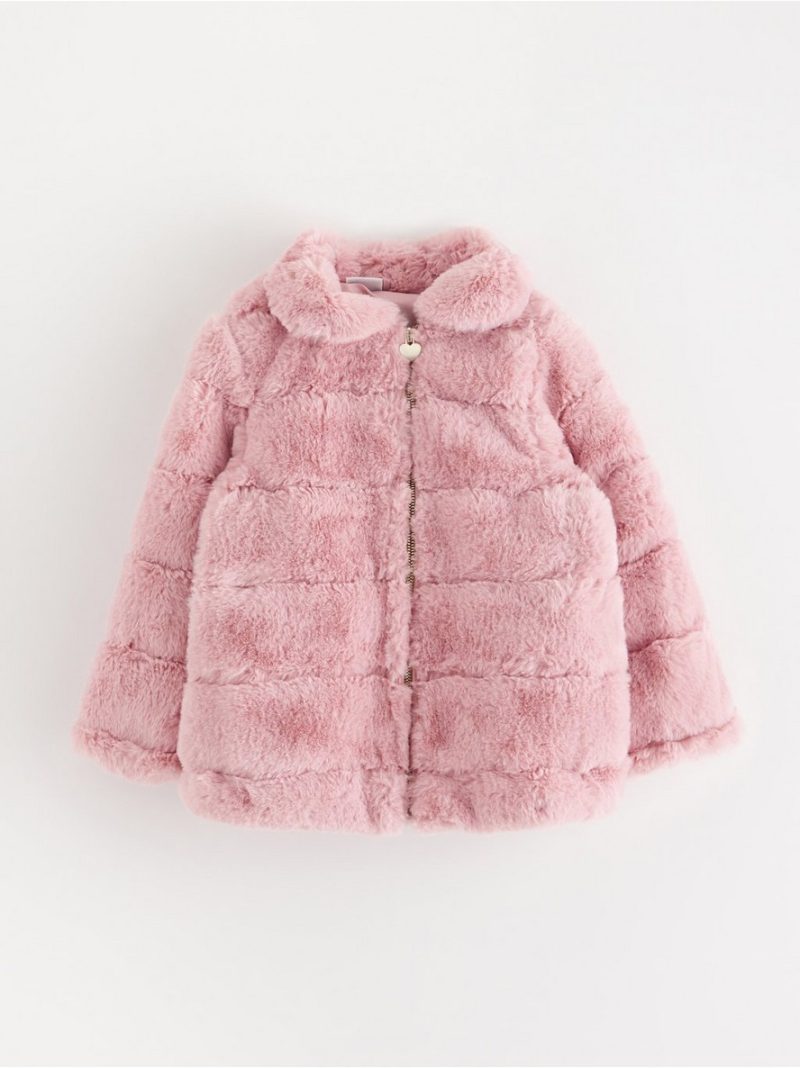 Jacket in faux fur - 3000742-6950