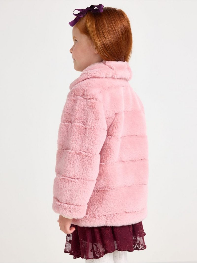 Jacket in faux fur - 3000742-6950