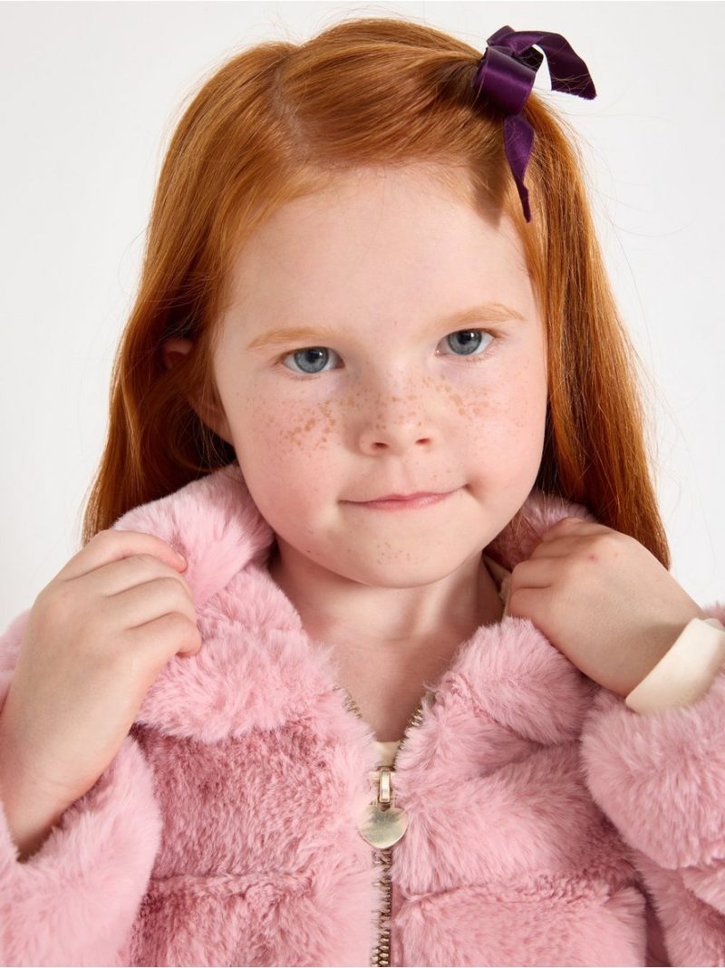 Jacket in faux fur - 3000742-6950