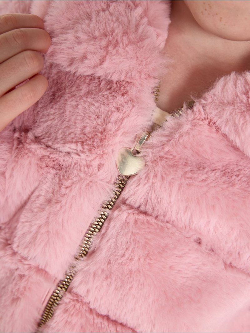 Jacket in faux fur - 3000742-6950