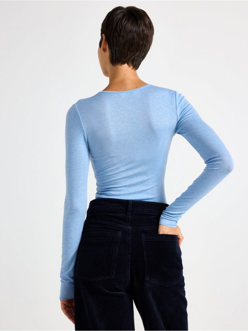 Majica - Top in wool blend - 3001152-2324