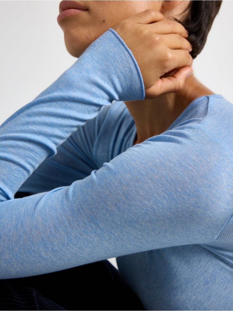 Majica - Top in wool blend - 3001152-2324