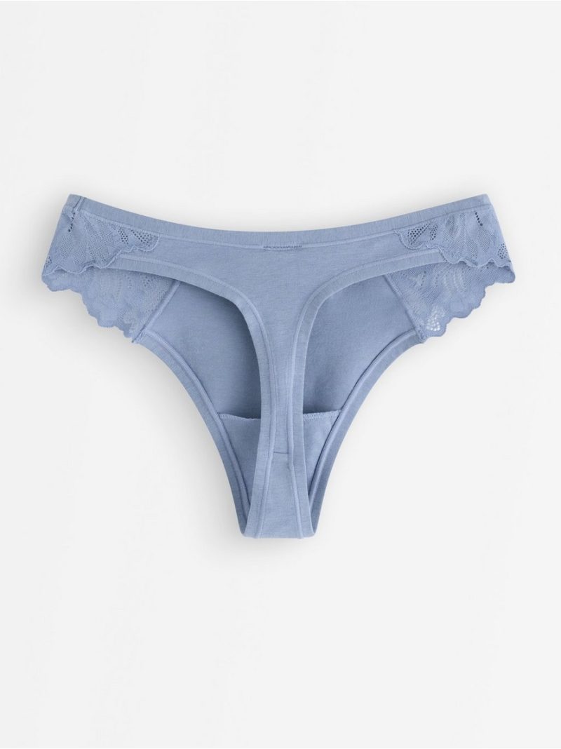 Thong in micro cotton - 3001296-4595