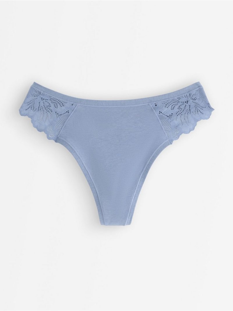 Thong in micro cotton - 3001296-4595