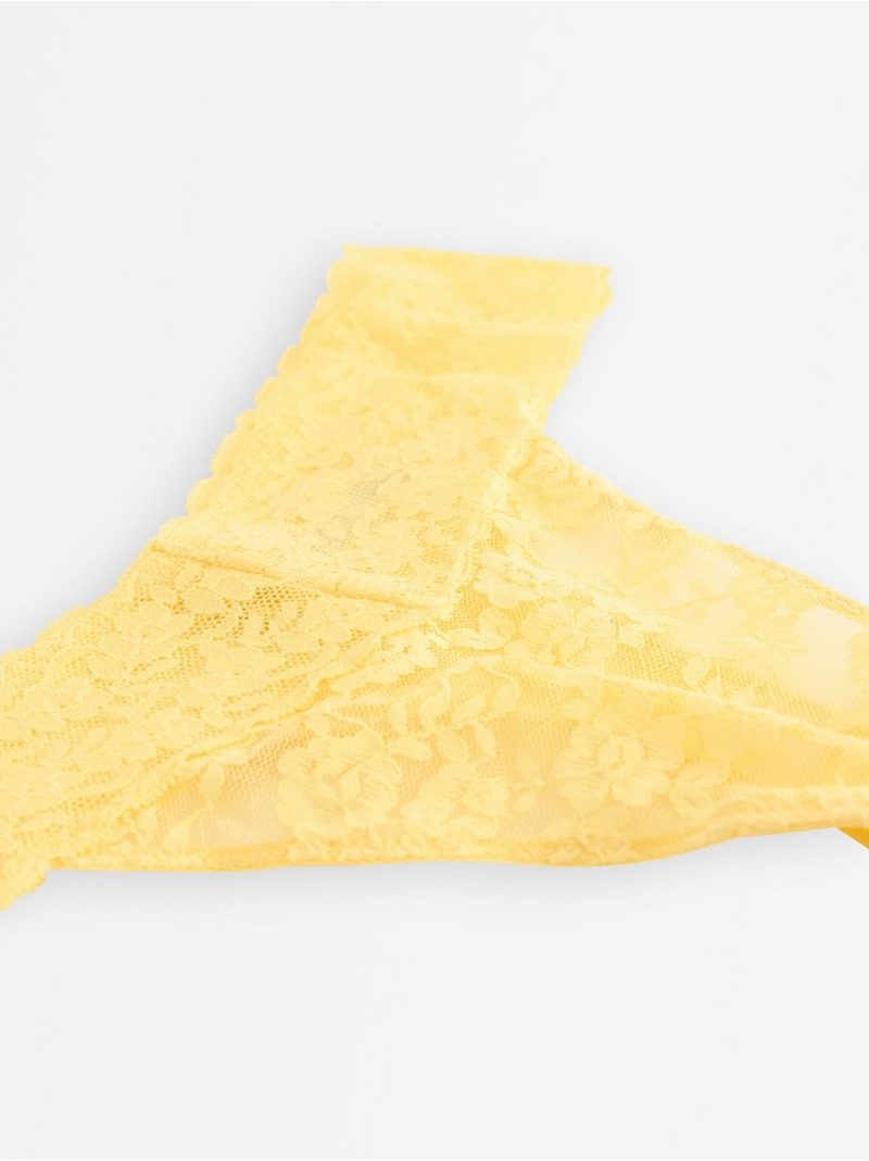 Thong in lace - 3001634-3876