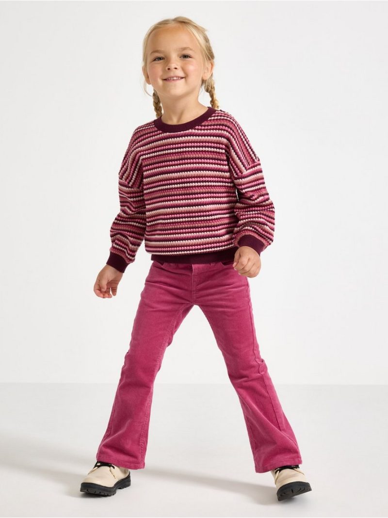 Pantalone - Flared corduroy trousers - 3001662-2256