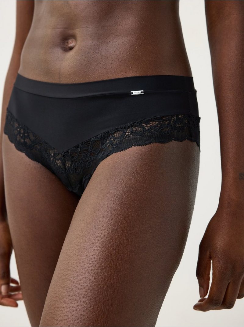 ella m – Brazilian briefs low waist with lace - 3001694-80