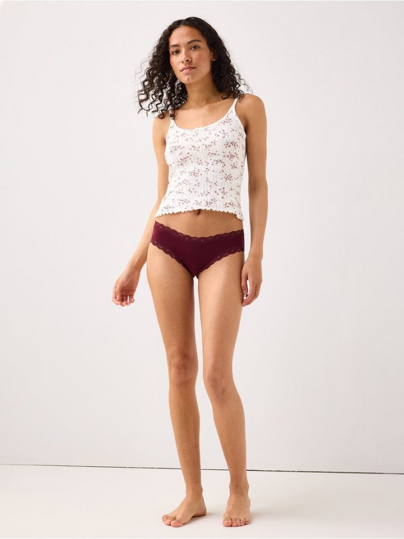 Brazilian briefs with low waist - 3001914-9938