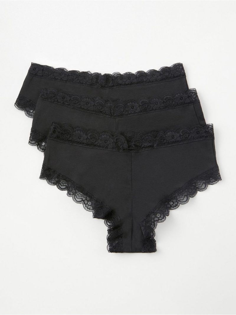 3-pack brazilian briefs with regular waist - 3001922-80