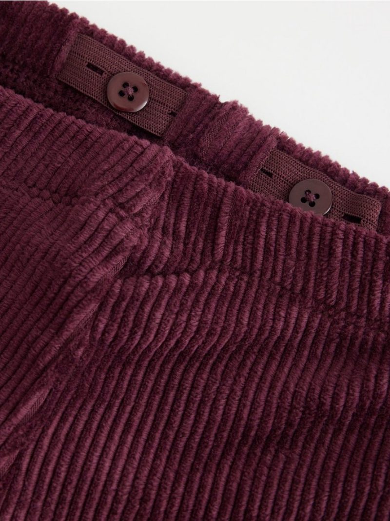 Flared leggings in velour - 3001943-7268