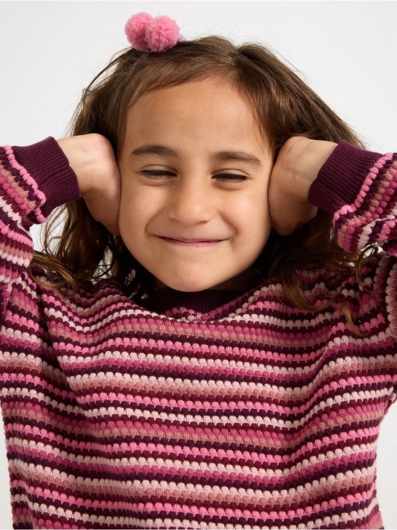 Pattern-knit jumper - 3001983-7268