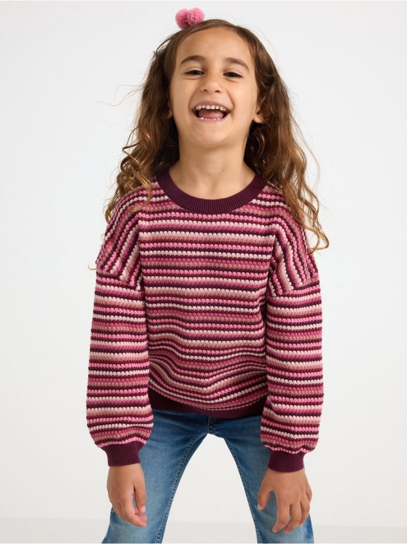 - Pattern-knit jumper Pattern-knit jumper - 3001983-7268