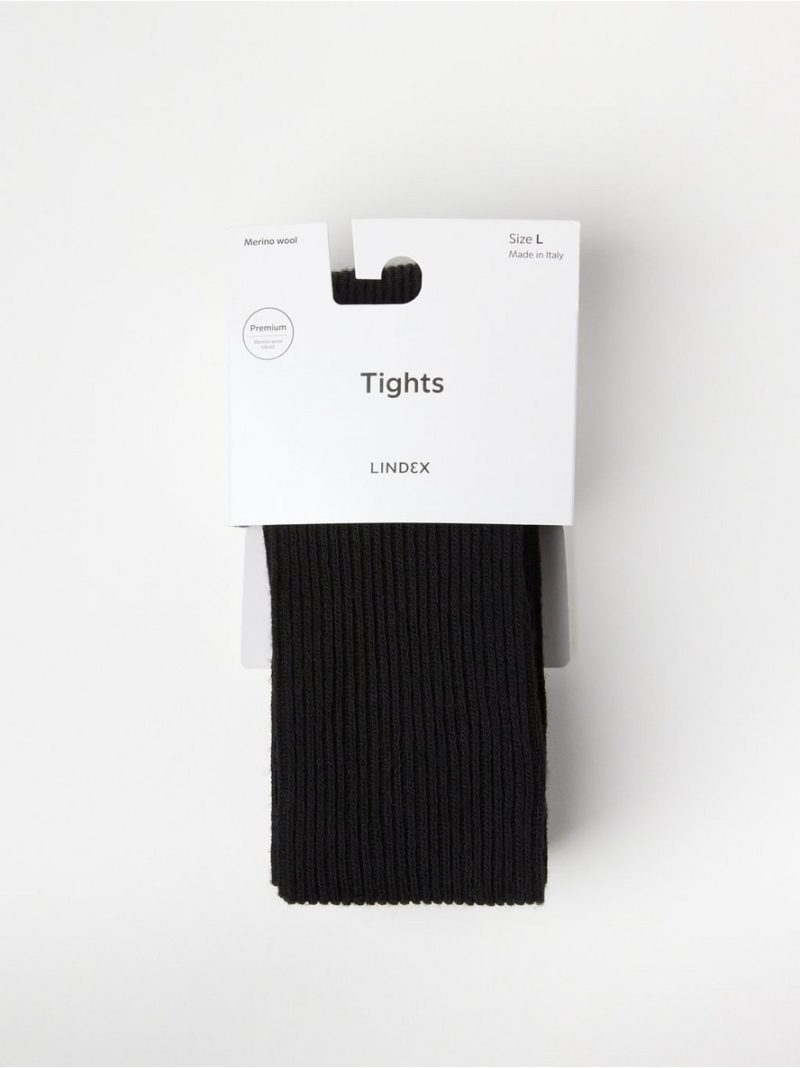 Hulahopke - Tights in merino wool blend - 3002112-80