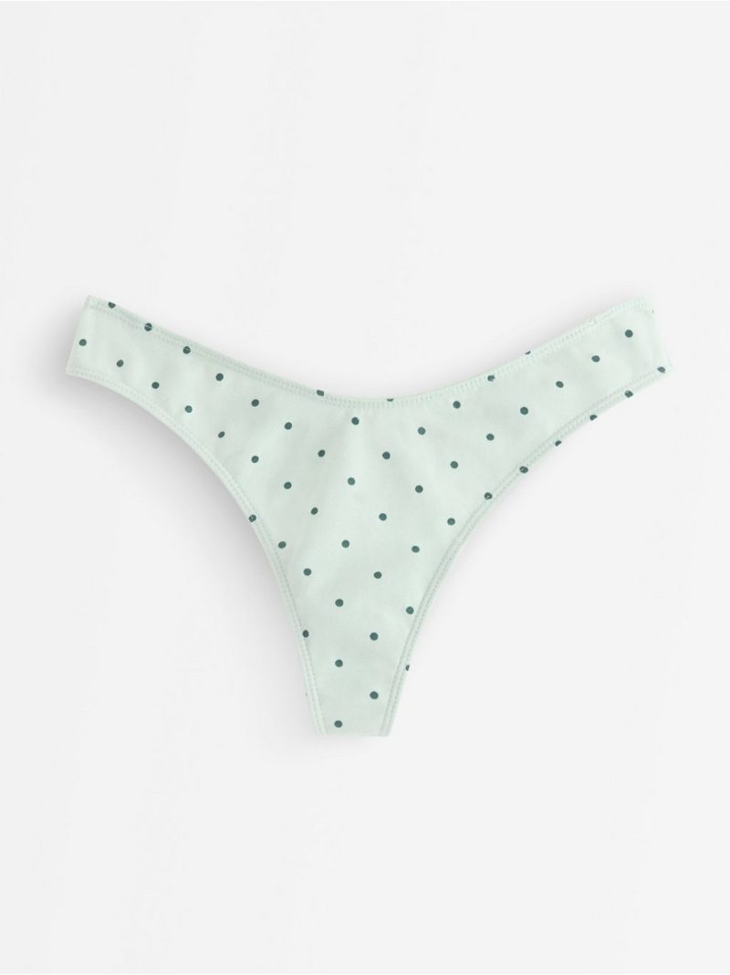 Thong with low waist - 3002341-7654