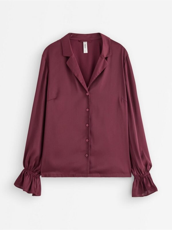 Pyjama shirt in satin - 3002373-9938