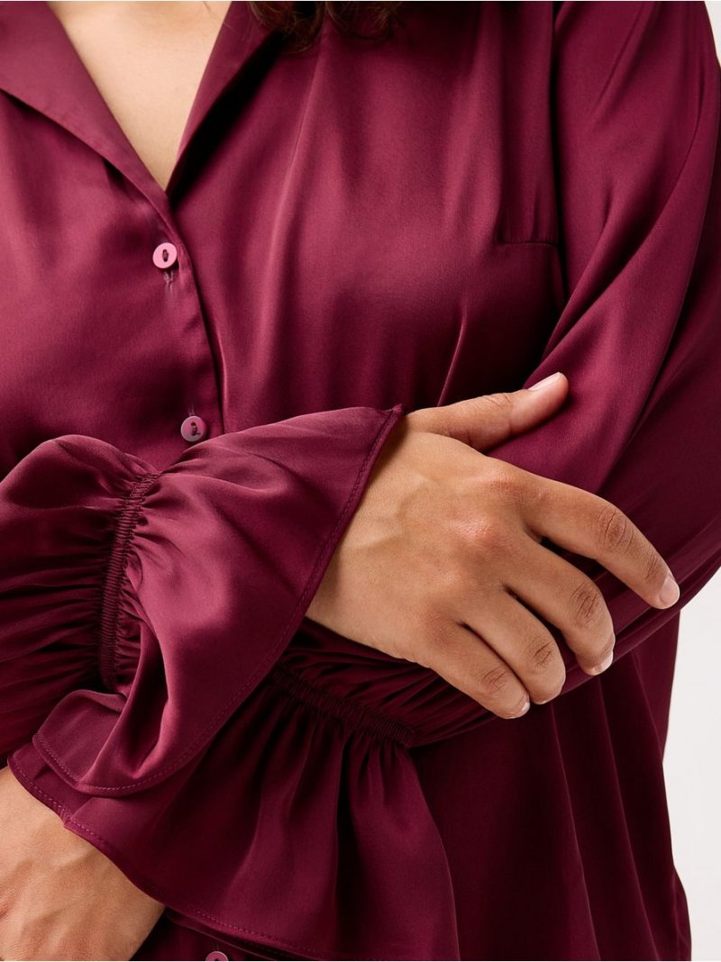 Pidzama gornji deo - Pyjama shirt in satin - 3002373-9938