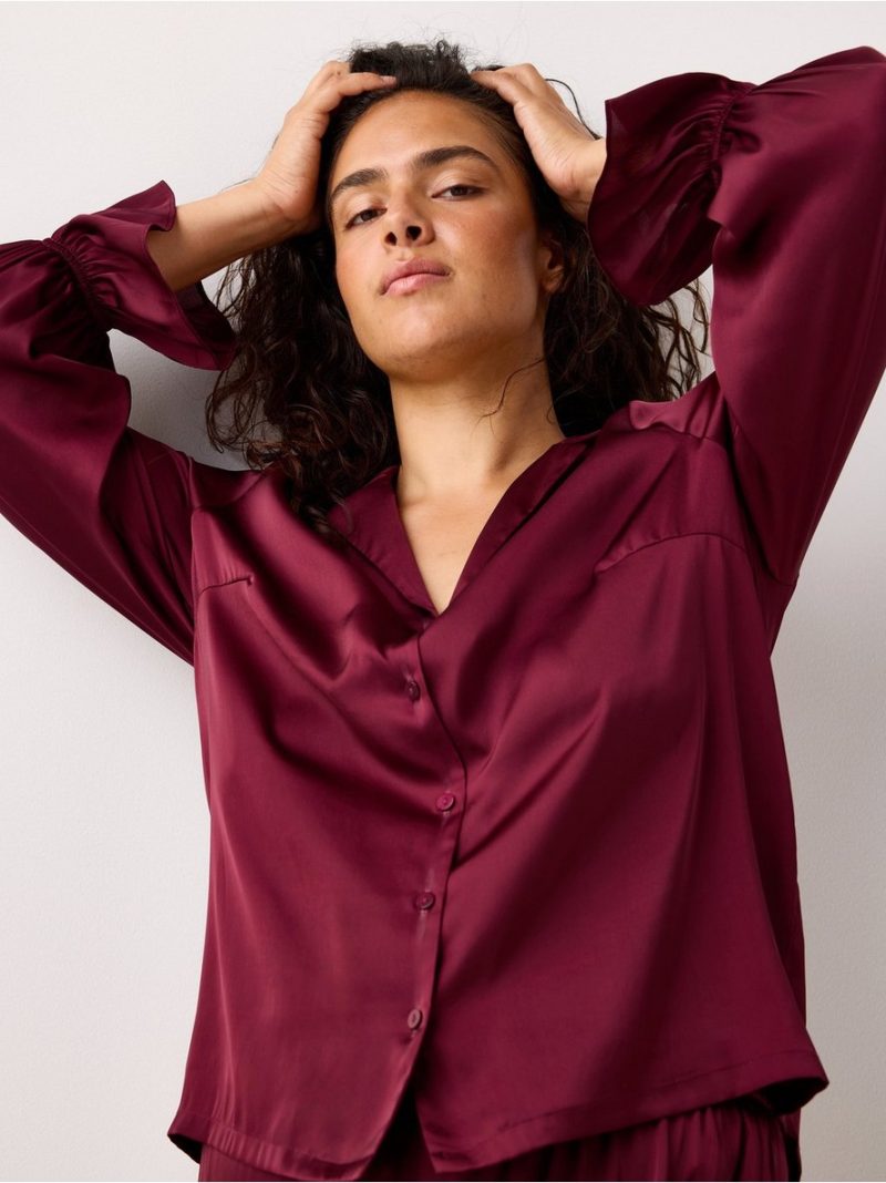 Pidzama gornji deo - Pyjama shirt in satin - 3002373-9938