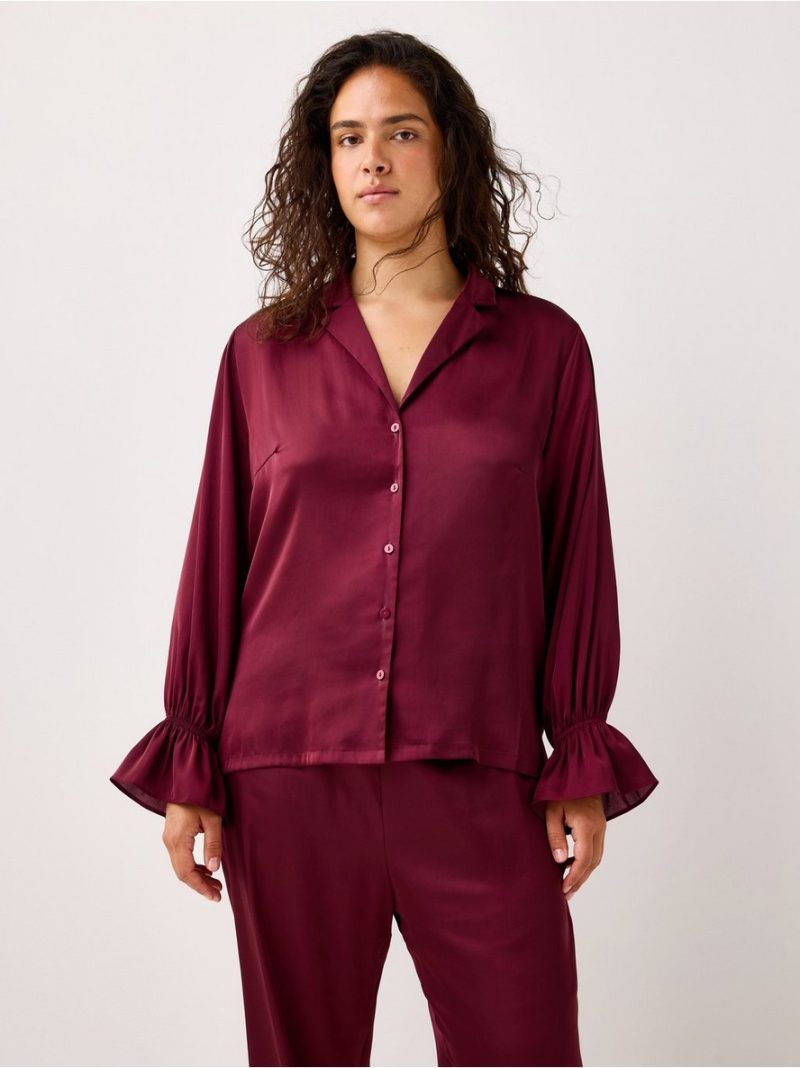 Pidzama gornji deo - Pyjama shirt in satin - 3002373-9938