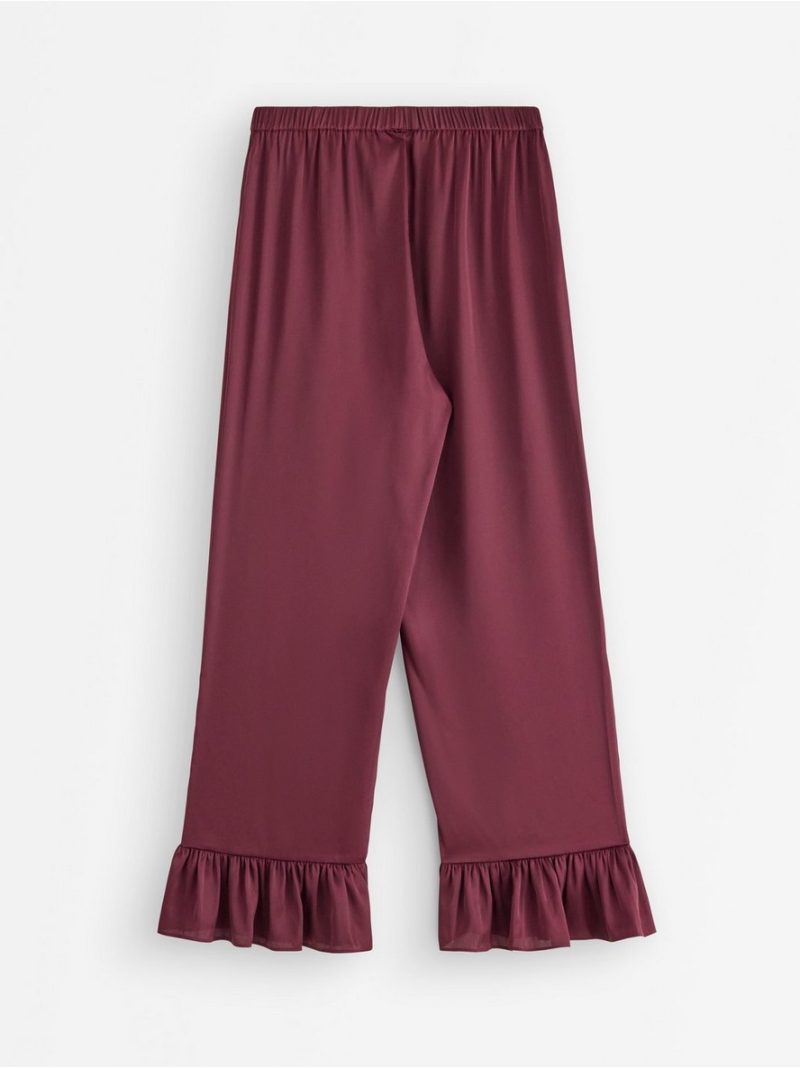 Pidzama donji deo - Pyjama trousers in satin - 3002375-9938