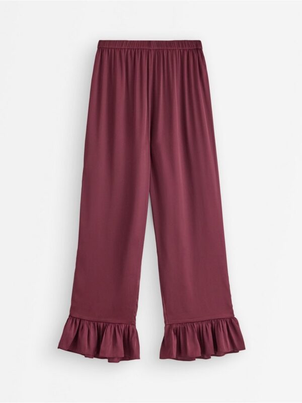 Pyjama trousers in satin - 3002375-9938