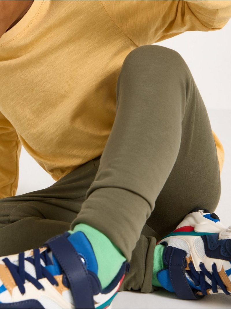 Leggings with brushed inside - 3002472-6876